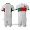 Conjunto (Camiseta+Pantalón Corto) Portugal Segunda Equipación Mundial 2022 - Niño